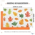 thumbnail image 6 of Yayeee Doormat for Indoor Entrance 32" x 20" Non Slippery Floor Rug, Green Leaves, 6 of 8
