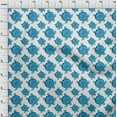 thumbnail image 3 of oneOone Rayon Iris Blue Fabric Nautical Sewing Craft Projects Fabric Prints By Yard 56 Inch Wide, 3 of 4