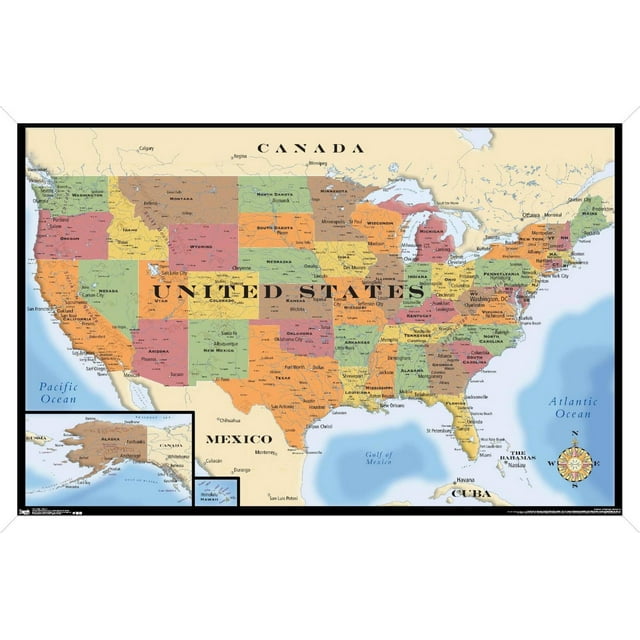 Carte - États-Unis