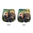 thumbnail image 5 of Haiem Daisy Sleeping Sloth Women's 2 in 1 Running Shorts - Lightweight Athletic Workout Gym Yoga Breathable Sports Shorts Liner with Phone Pockets-Small, 5 of 9