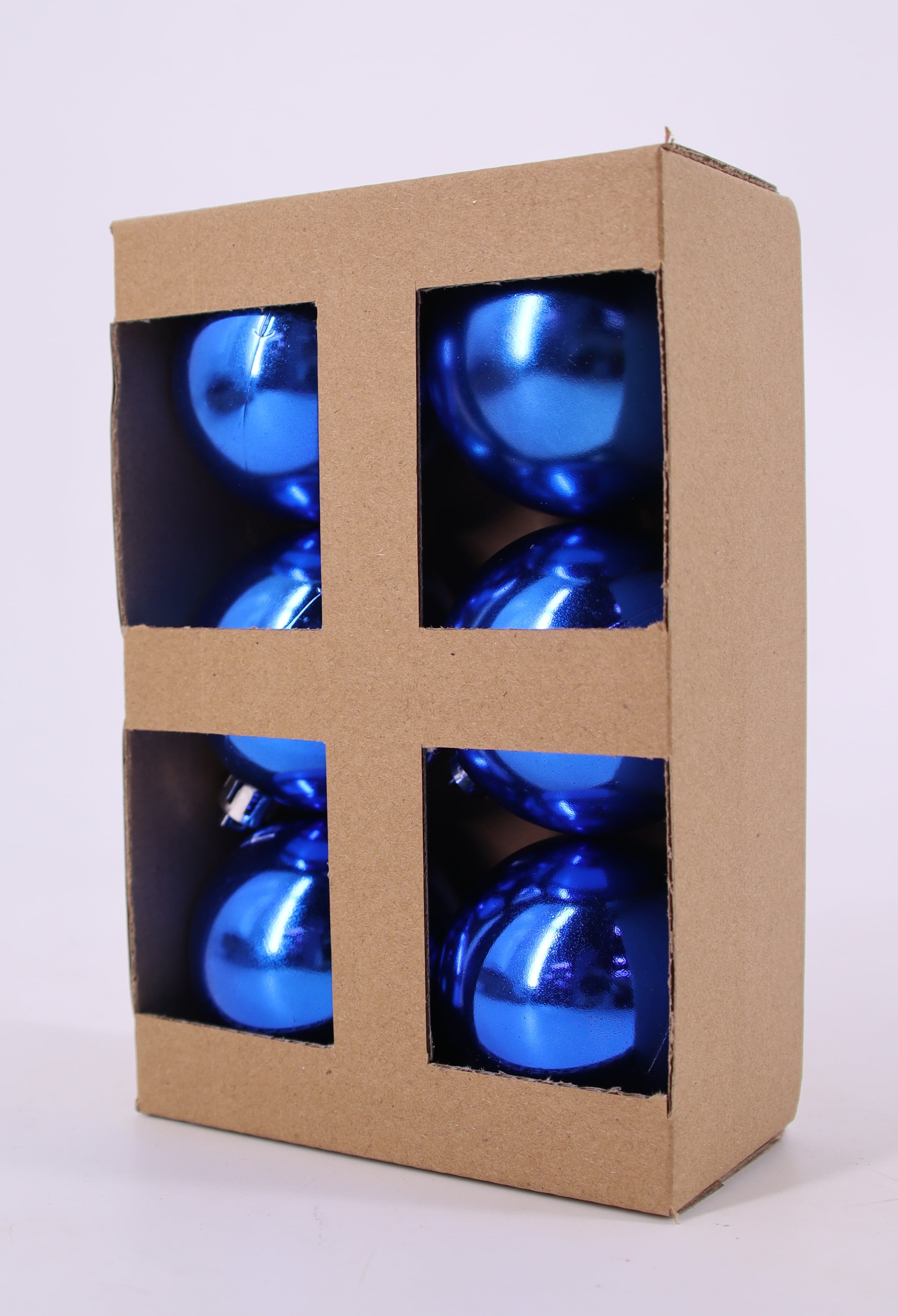 6CTS SHATTERPROOF ORNAMENT 60MM-BLUE