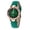 Green -AE06, variant on Resicozy Women's Vintage Watch Quartz Watch with Leather Strap Dress Wristwatch for Ladies Pink