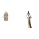 thumbnail image 1 of Estatua católica, figura africana, estatua de dama tribal, estatua de resina, colección de figuras, adornos adecuados para regalar en casa., 1 of 8
