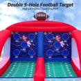thumbnail image 3 of Inflatable Carnival Game Football Toss Game with 4 Inflatable Footalls, Throwing Target Game, Football Target Practice for Outdoor Event, Carnival, 3 of 8