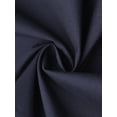 thumbnail image 6 of DARING DIVA Button Down Bodysuit Blouse  Casual Top Large Navy Blue, 6 of 6
