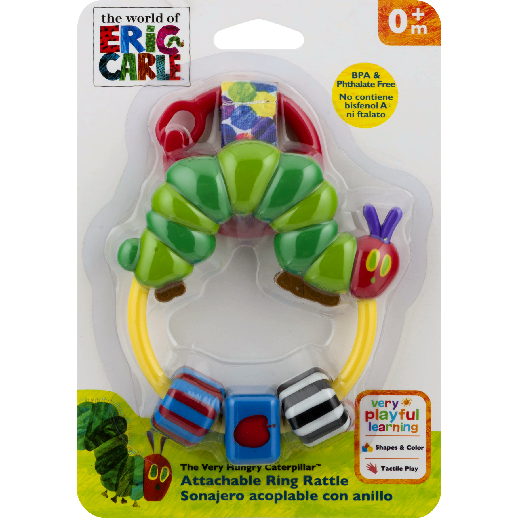 very hungry caterpillar rattle