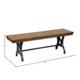 thumbnail image 2 of Imagio Home District Dining Collection Dining Bench by Intercon, 2 of 2