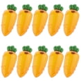 thumbnail image 2 of 10 cajas de plástico para dulces de 12 x 5 cm, adornos festivos, regalo para niños. Naranja claro, 2 of 8