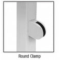 thumbnail image 6 of CRL SPR36LPS Polished Stainless 36" Steel Square Glass Clamp 90 Degree Corner Square Post Railing Kit, 6 of 7