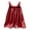 Z14Red, variant on KONDYS Toddler Girls Sleeveless Tulle Holiday Party Dress Dance Party Princess Dresses Clothes Beautiful Casual Girl's Sundress