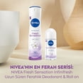 thumbnail image 4 of Nivea Fresh Sensation Women's Deodorant Spray 150 ml, 4 of 7