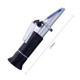 thumbnail image 2 of 0~32% Brix Refractometer Handheld Sugar Concentration ATC Sweetness Tester Fruit Meter For Honey Vegetables With Box ,Easy to Use, 2 of 8
