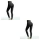 thumbnail image 4 of Sonducket Pantalones de yoga elásticos de cintura alta para mujer, pantalones deportivos de entrenamiento para gimnasio en casa, pantalones Negro L 2Conjunto, 4 of 6