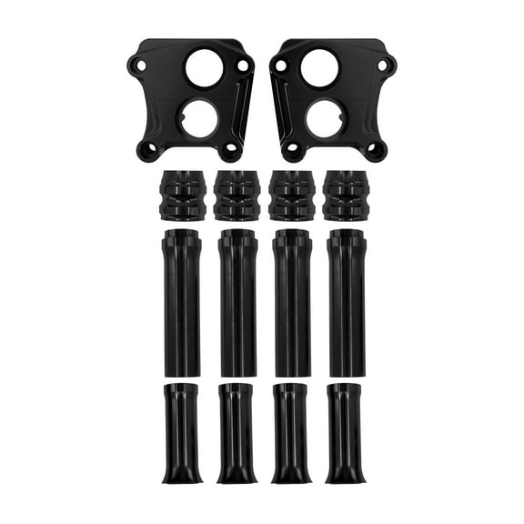 Pushrod Tube Black Lifter Tappet Block Cover For Harley Touring Twin Cam 99-2017