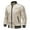 White, variant on Kaemgyyd Mens Jacket Casual Lightweight Color Block Zipper Outwear Spring Fall Fashion Long Sleeve Coat with Pockets