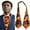 CL6, variant on XIAOHUAGUA African Men's Kente Self-Tied Neck Cravat Tie Ascot Tie Formal Party Wedding Cravats Gift
