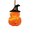 A004- Style F, variant on The Decor Spot Halloween Gothic Melting Skull Candle, Spooky Skeleton Hand Holding Lit Skeleton Head Light, LED Flickering Flameless Candlestick