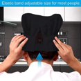 thumbnail image 3 of Set of 3-pack chef hats for adults, adjustable elastic chef hat for kitchen, cooking, 3 of 5