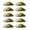 Gold, variant on 10Piece E Track Clips Cargo Anchors Fastening For Truck Trailers Cargo Tie Downs Transport Industry