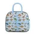 thumbnail image 2 of Womens Colorful Dinosaurs Names Labels Pattern Lunch Box for Work,Insulated Lunch Bag for Women,Loncheras Para Mujer,Leakproof Adult Lunch Bag for Work,Beach,Travel,Picnic,Camping, 2 of 7