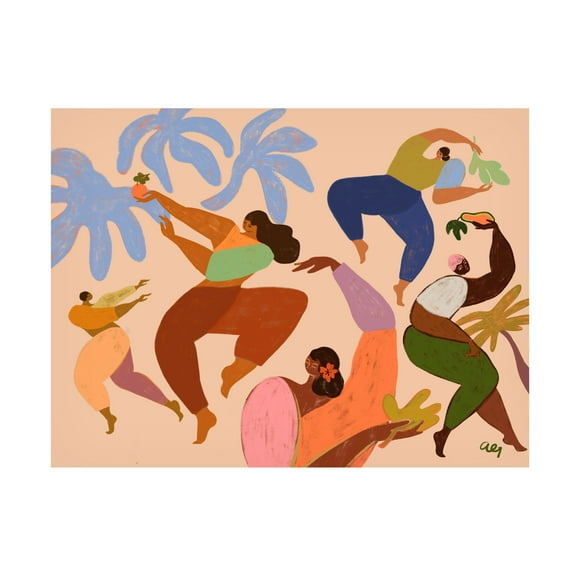 Trademark Fine Art Arty Guava Dance Dance Canvas Wall Art