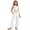 C170-White, variant on Staki Girl's Wide Leg Casual Linen Pants Elastic High Waisted Long Loose Trousers 4-14 Years,9-10 Years