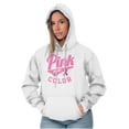 thumbnail image 5 of My Color Pink Breast Cancer Awareness Hoodie Sweatshirt Women Brisco Brands L, 5 of 6