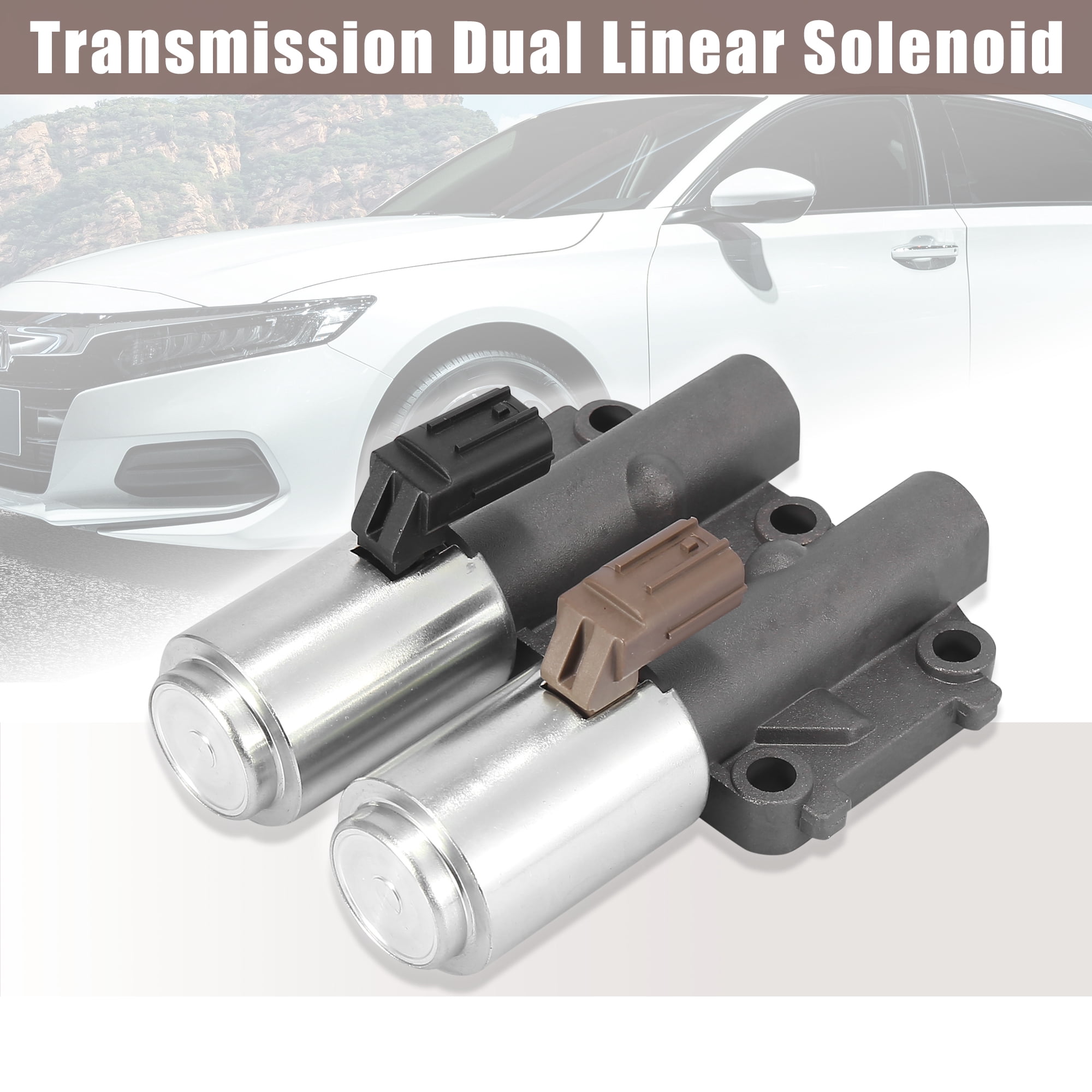 Unique Bargains Transmission Dual Linear Solenoid Valve for Honda Accord CR-V for Acura