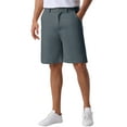 thumbnail image 5 of INSPIRE CHIC Men's Summer Solid Color Lightweight Mid-Rise Classic Chino Shorts 30 Gray, 5 of 5