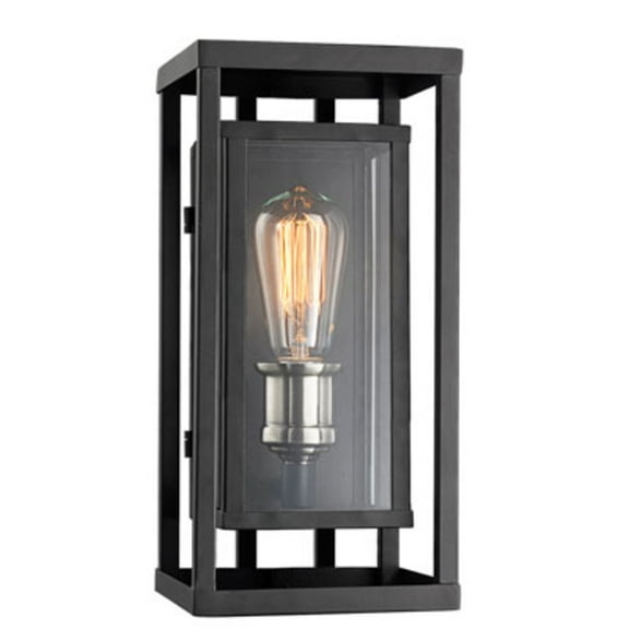 Trans Globe Lighting 50221 Showcase 1 Light 13" Tall Outdoor Wall Sconce - Black