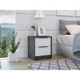 thumbnail image 3 of TUHOME Kaia Nightstand  Engineered Wood Nightstands in  Multi-color, 3 of 7