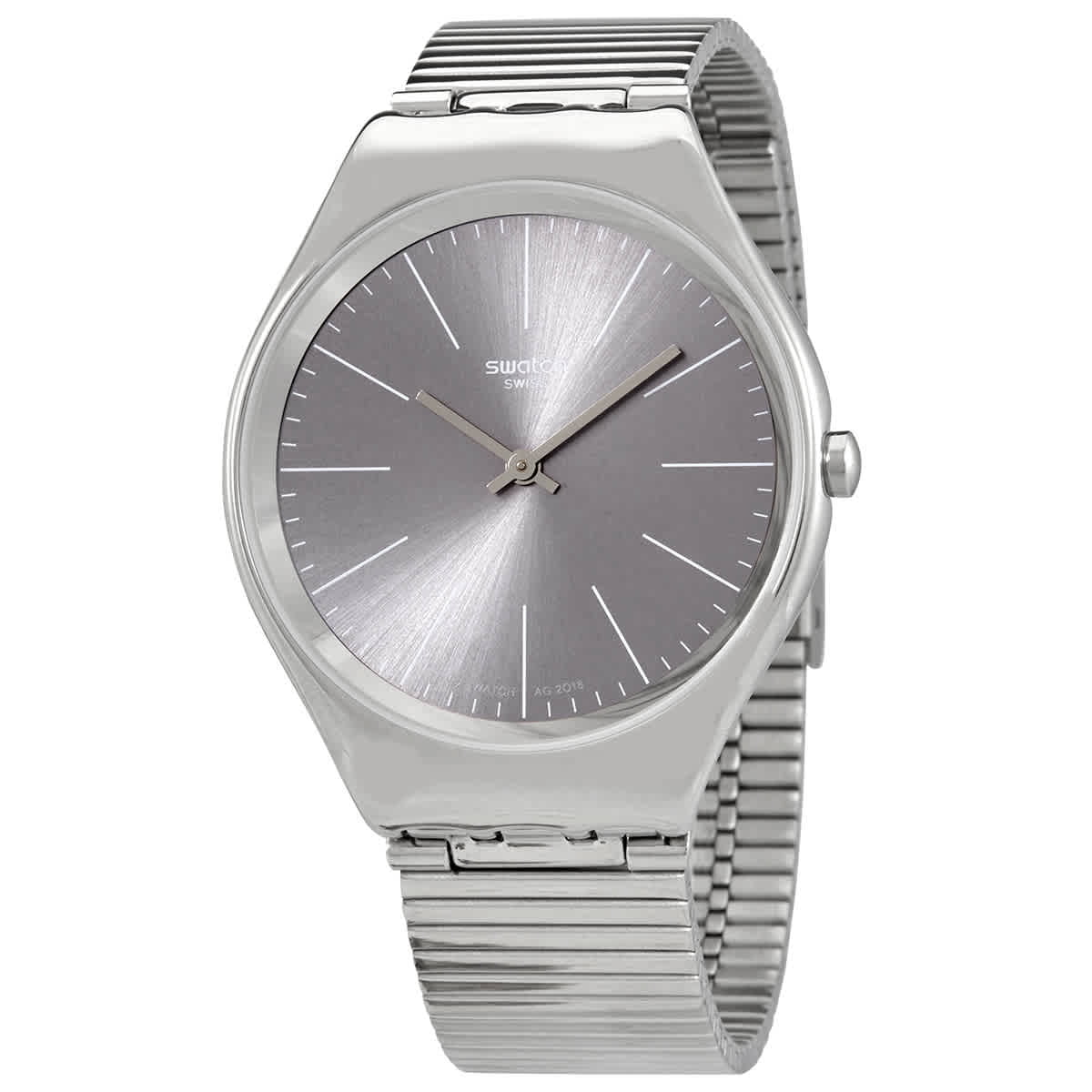 アナログ腕時計 SWATCH SKIN SKINSUIT l Watch SVOB100M Swatch-Skinsand-Quartz-Beige-