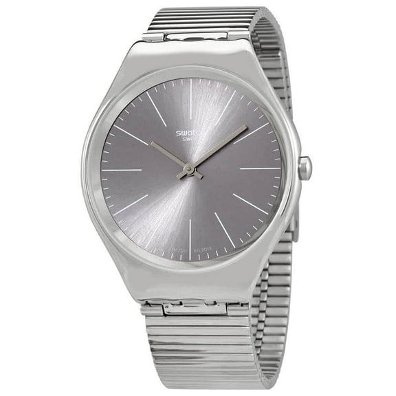 Swatch Skinsteel Purple Dial Unisex Watch SYXS123GG