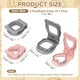 thumbnail image 2 of Uxcell 2 Paquete Cortador de Sándwich sin Corteza, Forma Cuadrada/Corazón, Sellador de Sándwich Uncrustable, Cortador de Galletas y Sellador para Desayuno, Almuerzo, Té de la Tarde (Gris/Rosa), 2 of 7
