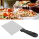 thumbnail image 1 of Cáscara De Pizza De Metal, Paleta De Parrilla De Acero Inoxidable, Espátula Giratoria De Cocina Con Para Horno De Pizza, Masa, Pastelería, Pan, Pastel,, 1 of 7