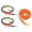 2Pairs Gradient+Orange, variant on 2 Pairs Skates Shoe Strings, Replacement Shoe for Inline Skates / Roller Skates / Ice Skates / Boots / Football Shoes / Sneakers 2Pairs Gradient