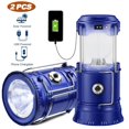 thumbnail image 1 of CUITING Lanterns  Camping Lantern  Solar Lantern Flashlights Charging for Phone  Rechargeable Led Camping Lantern  Collapsible & Portable for Emergency  Hurricanes  Power Outage  Storm (B, 1 of 9