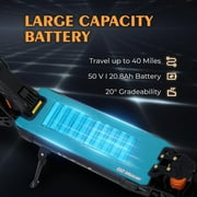 KUKIRIN G2 Master Electric Scooter for Adults, 43 Miles Long Range 2000W Peak Motor, Up To 37MPH Top Speed,10 Off-Road Tires Dual Disk Brakes Foldable City Commuting E-Scooter for Adults and Teens