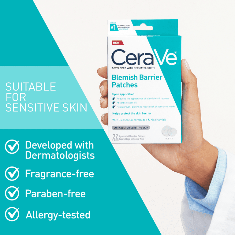 CeraVe Hydrocolloid Pimple Patches, 2 Sizes photo 7