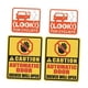 thumbnail image 2 of 4 pegatinas para puerta automática de coche, calcomanías para ventana, no tocar, para el conductor, se abrirán, calcomanías para vehículos SUV, viajes, 2 of 9
