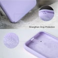 thumbnail image 6 of iPhone 7 Plus and iPhone 8 Plus Silicone Case - {Shock-Absorbent; Bumper Soft TPU Cover Case with Grip Silicone Material; Compatible with iPhone 8 Plus and iPhone 7 Plus - Purple Color, 6 of 6