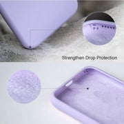 iPhone 7 Plus and iPhone 8 Plus Silicone Case - {Shock-Absorbent; Bumper Soft TPU Cover Case with Grip Silicone Material; Compatible with iPhone 8 Plus and iPhone 7 Plus - Purple Color