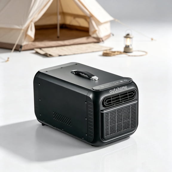 5000 BTU Portable Air Conditioner, Compact Outdoor Indoor AC Unit for Tent, Camping, RV, Truck, Fishing, Small Room & Pet Space, Personal Cooling System for Road Trips, Camping and Parking Use