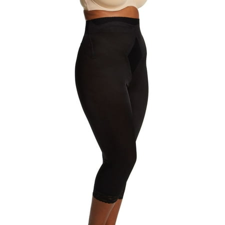 

Women s Rago 6266X Plus Diet Minded High Waist Pantliner (Black 3X)