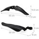 thumbnail image 2 of Juego de guardabarros con protección contra salpicaduras para guardabarros delantero y trasero para bicicletas de montaña MTB de 24 a 28 pulgadas, 2 of 9