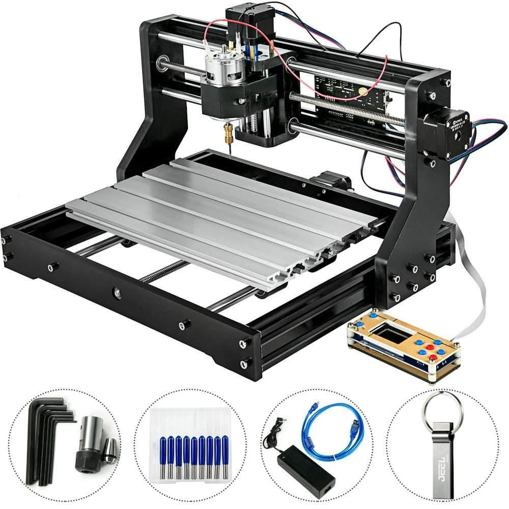 VEVOR CNC 3018-PRO 3 Axis CNC Router Kit GRBL Control with Offline ...