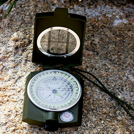 Best Sighting Compass For Camping - Military Grade Survival & Mapping (Best Compass For Survival)