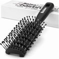 thumbnail image 1 of wonima11 Balon Hair Brush for Women & Men, Speed Dry Vent Hair Brushes, Pain-Free Detangling Brush for All Wet or Dry, Curly Hair Brush(Black), 1 of 1