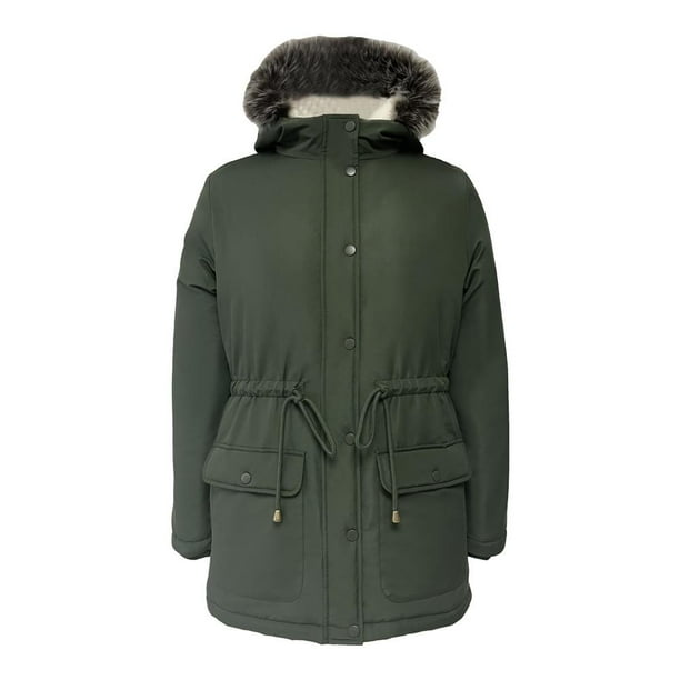 Chamarra George Para Mujer, Estilo Invernal