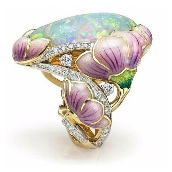 Designice Rings for Women,Fine Polishing Gold Jewelry for Women,Versatile Design Engagement Rings for Women